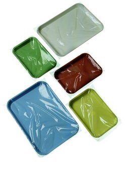 11.625" x 14.50" Clear Plastic Tray Sleeves, Box of 500.