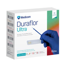 Duraflor Ultra 5% Sodium Fluoride White Varnish Mint 30/bx