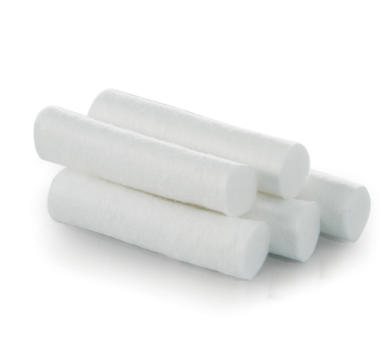 16-3554 Plain Wrapped Cotton Rolls 1-1/2 x 3/8, #2 Medium Non-Sterile, Box of 2000.
