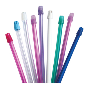 6 Saliva Ejectors Clear w/ White Tip 100/Pk. Easily shapes and maintains desired configuration. Soft, smooth tip for patient safety. Does not aspirat