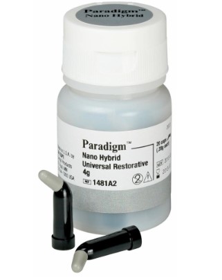 10-1481A4 Paradigm Nano Hybrid Universal Restorative, Shade A4, pack of 20-.2g Compules