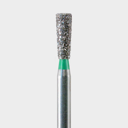 124-0318.5C FG #0318.5 (807-018) Coarse Grit, Inverted Cone Shaped Disposable Diamond Bur, Pack of 25.