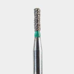 FG #0710 (835.010) Coarse Cylinder Flat End Disposable Diamond Bur, Pack of 25.
