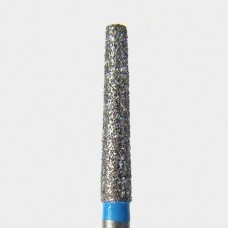 124-0916.10M FG #0916.10 (848.016) Medium Flat End Taper Disposable Diamond Bur, Pack of 25.