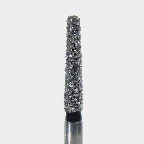 124-0918.8C FG #0918.8 (847.018) Coarse Flat End Taper Disposable Diamond Bur, Pack of 25.