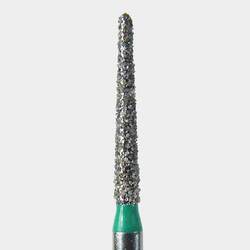 FG #1112.10 (850.012) Coarse Grit, Round End Taper Disposable Diamond Bur, Pack of 25.