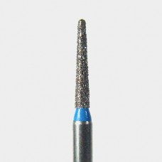 124-1112.7M FG #1112.7 (856.012) Medium Grit, Round End Taper Disposable Diamond Bur, Pack of 25.