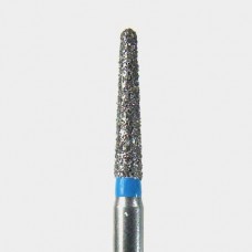 124-1114.8M FG #1114.8 (856.014) Medium Grit, Round End Taper Disposable Diamond Bur, Pack of 25.