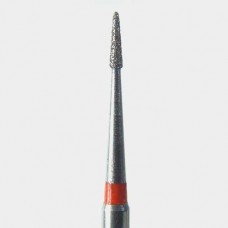 124-1310.3F FG #1310.3 (858.008) Fine Grit, Pointed Cone Disposable Diamond Bur, Pack of 25.