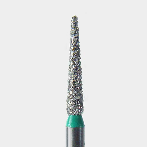 124-1314.8C FG #1314.8 Coarse Grit, Pointed Cone Disposable Diamond Bur, Pack of 25.
