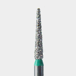 FG #1314.8 Coarse Grit, Pointed Cone Disposable Diamond Bur, Pack of 25.