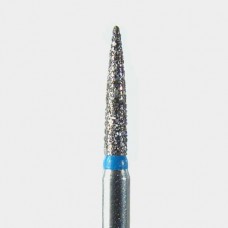 FG #1512.6 SS Short Shank (S862.012) Medium Grit, Flame shape Disposable Diamond Bur, Pack of 25.