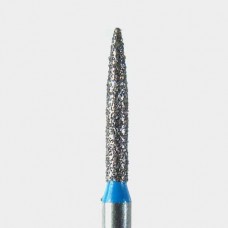 FG #1512.8 (862.012) Medium Grit, Flame Shape Disposable Diamond Bur, Pack of 25.