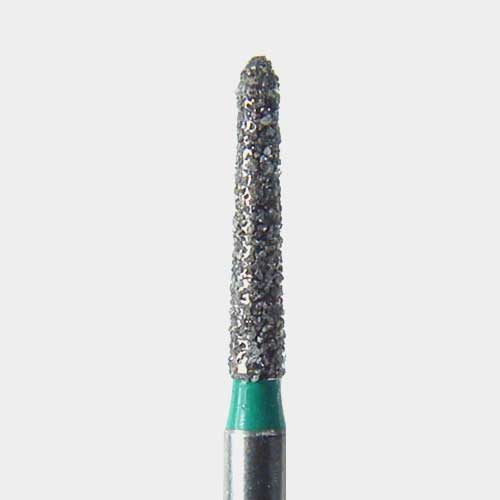 124-1714.8C FG #1714.8 (878K.014) Coarse Grit, Pointed Taper Disposable Diamond Bur, Pack of 25.