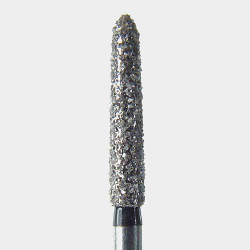 124-1718.10C FG #1718.10 Coarse Grit, Pointed Taper Disposable Diamond Bur, Pack of 25.