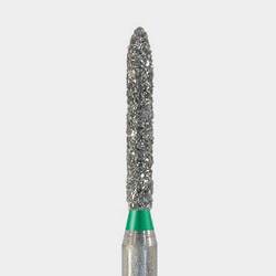 FG #1800.8 (878.012) Coarse Grit, Beveled Cylinder Disposable Diamond Bur, Pack of 25.