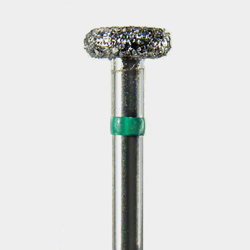 124-2042C FG #2042 (909.042) Coarse Wheel Disposable Diamond Bur, Pack of 25.