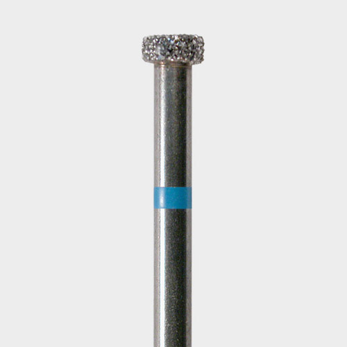 124-6005M FG #6005 (828.026) Medium Grit, 0.5 mm Depth Cutting Disposable Diamond Bur, Pack of 10.