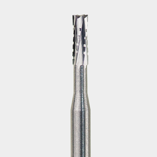 124-FG558 FG #558 Straight Fissure Crosscut Carbide Bur, Package of 50 burs.