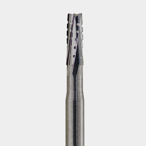 124-FG702 FG #702 Taper Fissure Crosscut Carbide Bur, Package of 50 burs.