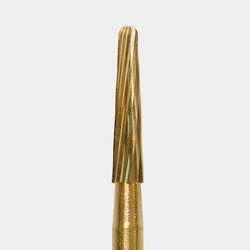 FG #7675 - 12 Blade, Long Taper Shaped Trimming and Finishing Carbide Bur, pack of 25 burs.