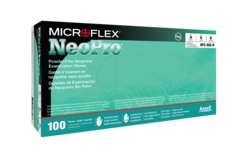 600-NPG-888-M NeoPro PF Chloroprene Gloves, Medium, 100/bx