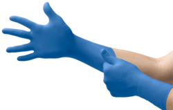 SafeGrip PF Latex Gloves, Large, 10bx/cs