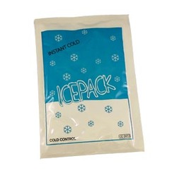 Single-Use Instant Non-insulated Cold Packs, Junior 5" x 7", Box of 24 Packs.