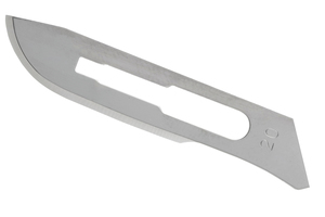 Myco #20 Sterile Carbon Steel Surgical Blades, 100/bx
