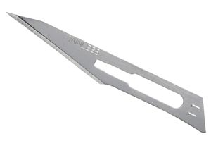 Myco #11 Sterile Stainless Steel Surgical Blades, 100/bx