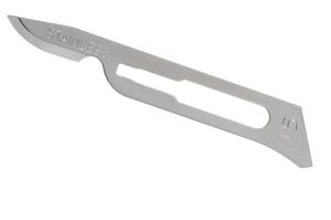 Myco #15C Sterile Stainless Steel Surgical Blades, 100/bx