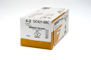 Myco 4/0 27" Chromic Gut Suture With C-31 Needle 12/bx