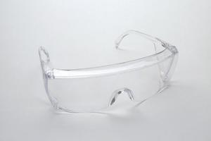 Protective Safety Glasses - Clear Frame/Clear Lens. Economical, durable no frills eye protection in an ultra-light frame. High impact polycarbonat