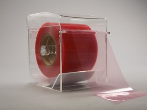 Acrylic Barrier Film Dispenser for 4 x 6 Film, Single Dispenser.