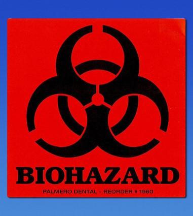 57-1960 Biohazard Labels, 3 x 3, OSHA Compliance Lable systems for all healthcare facility needs. Easily identify all hazardous substances, waste and radia