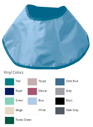 Pano-Stole Apron, Teal, 30 x 12.5, lead-free