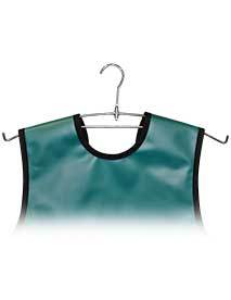 57-30 Deluxe Coat Panoramic Apron Hanger, Sturdy steel hanger specially constructed for use with panoramic aprons such as Palmeros Dual and Coat aprons. 21