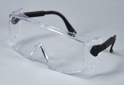 57-3602 OverShield Eyewear, Specially designed to wear over prescription eyewear, OverShields impact-resistant, one-piece polycarbonate lens with integral si