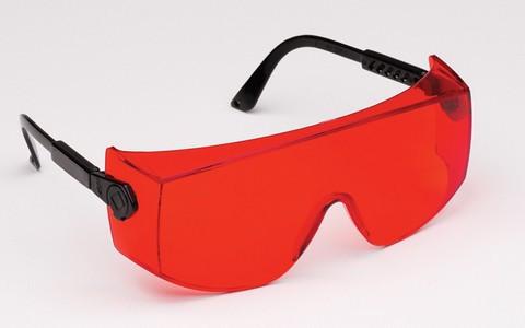 57-3602BOND OverBOND Eyewear - Black Frame/Reddish-Orange Bonding Lens. Attractive over-the-glass style. Fits over most prescription eyewear. High-impact polycarb