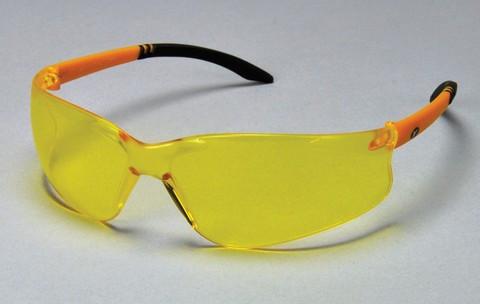 57-3623 Bad Dogs Eyewear - Yellow Frame / Yellow Wraparound Lens, with Uninterrupted Peripheral View. Featherweight, Fog-free, Scratch Resistant. Single pair