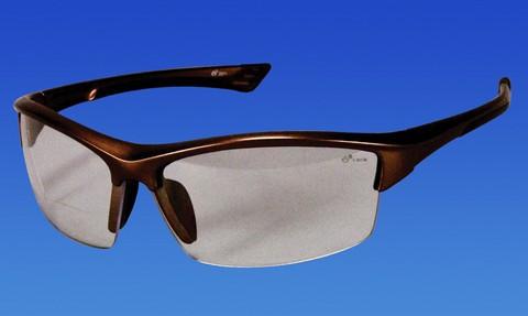 57-3731B Sportin Eyewear, 1.5 Diopter Bronze Frame / Clear Lens. Great style and comfortable to wear with exceptional coverage and protection. Soft rubber nose