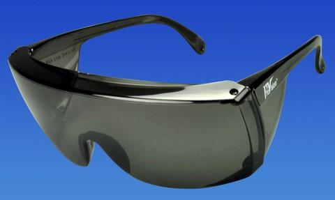 57-3S Protective Safety Glasses - Grey Frame/Grey Lens. Economical, durable no frills eye protection in an ultra-light frame. High impact polycarbonate