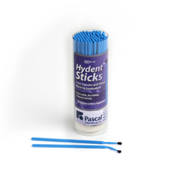 Hydent Sticks Blue 100/Pk. Color transfer and tissue marking applicators. Locating denture high spots just got easier and safer. Precise positive tran