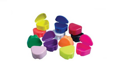 Neon Purple Retainer Boxes - Deep 3"W x 1-1/2"D, package of 12.