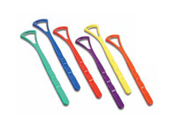 Plastic Tongue Cleaners, Assorted Colors 48/Pk.