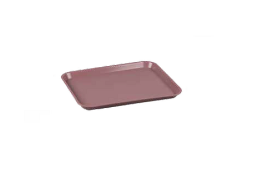 700-300AF-10 Flat Tray, Size A (Chayes) - Mauve, Plastic, 13-3/4