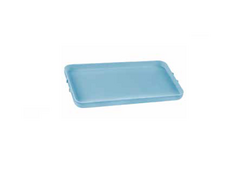 Flat Tray, Size D - Blue, Plastic 12-3/8" x 7-34" x 3/4".