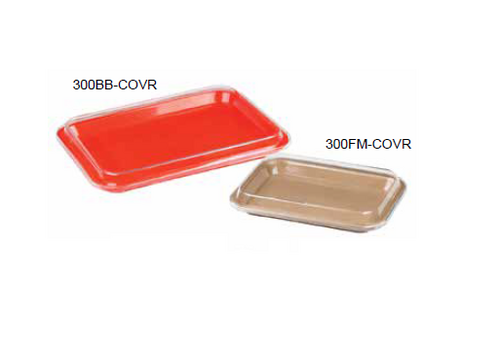 700-300FM-COVR Mini Tray Cover, Flat, Size F - Clear. Lid Only.