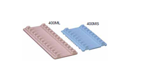 700-400MLS-10PS Large Instrument Mat - Lilac, 12 Instruments Capacity, Dimension 7-1/2