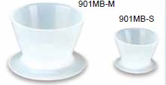 700-901MB-M Silicone Mini Bowls, Medium, 30cc, Package of 2 mini-bowls.